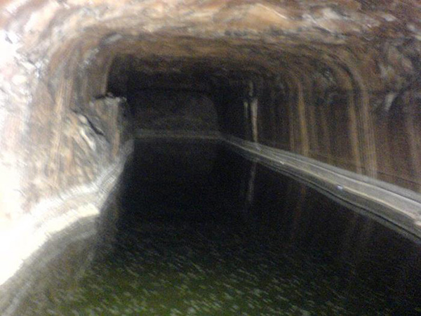 Water Pond inside Khewra Salt Mine